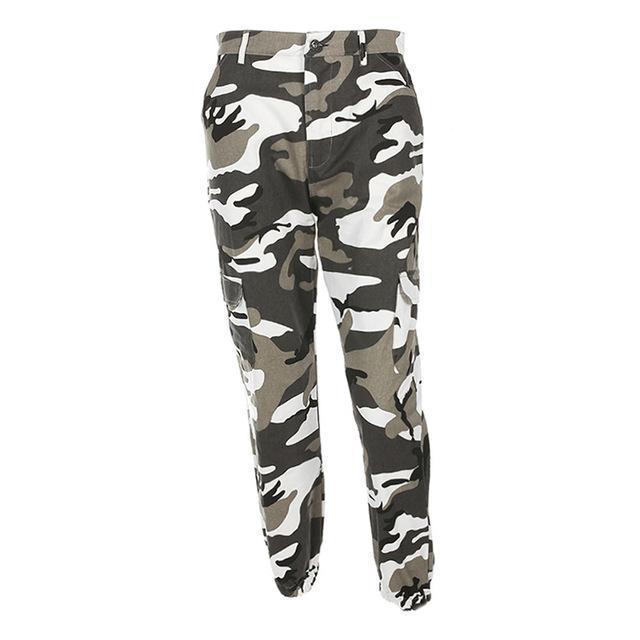 Camouflage Cargo Pant-Cargo Chic