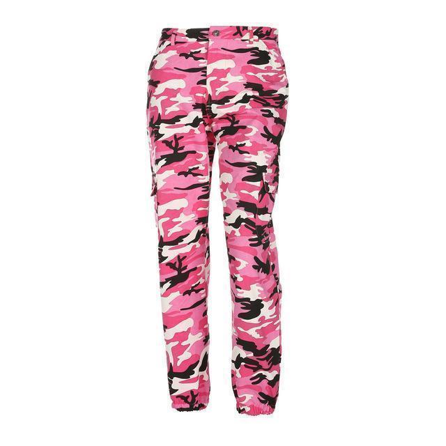 Camouflage Cargo Pant-Cargo Chic