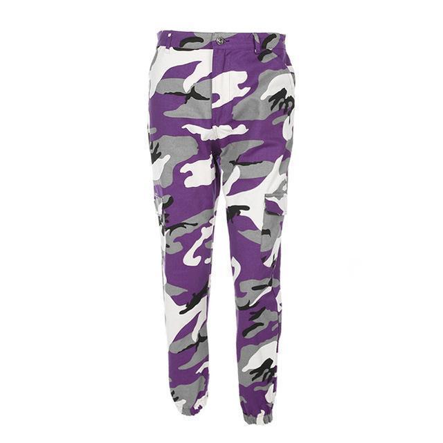 Camouflage Cargo Pant-Cargo Chic