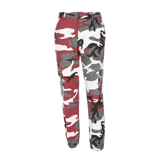 Camouflage Cargo Pant-Cargo Chic