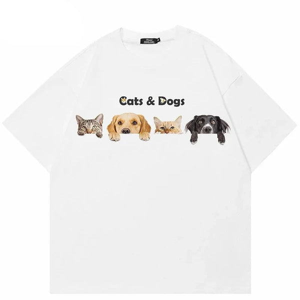 Cats & Dogs Tee-Cargo Chic