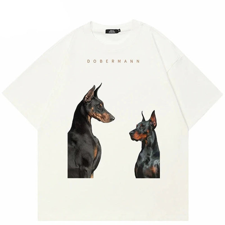 Dobermann and Pup Tee-Cargo Chic