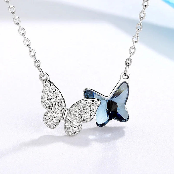 Dual Butterfly Necklace-Cargo Chic