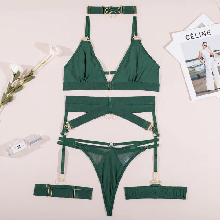 Elegant Ribbon Lingerie-Cargo Chic