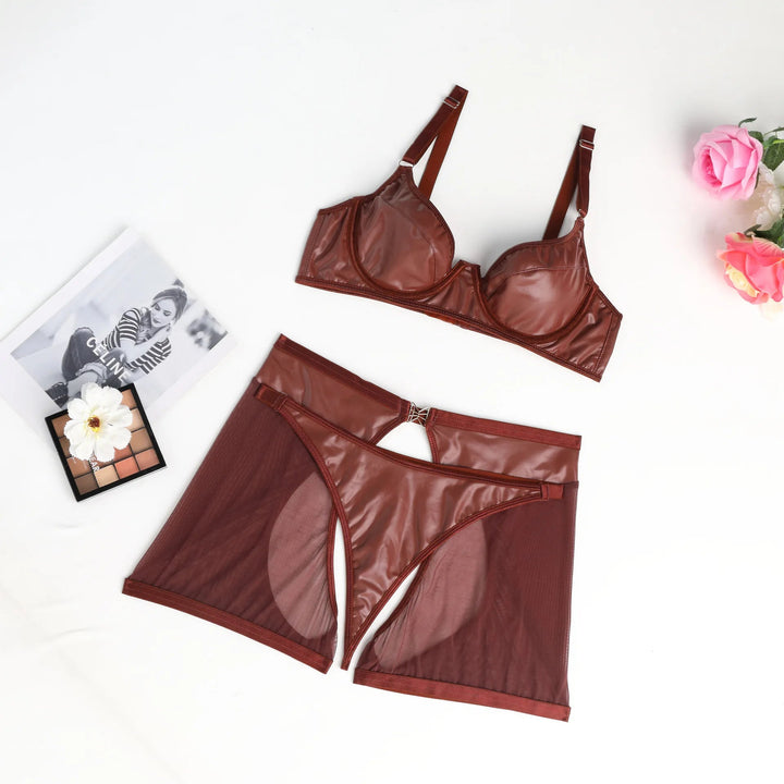 Erotic Chic Lingerie Set-Cargo Chic