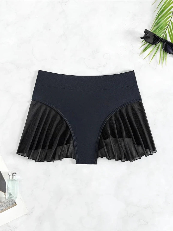 Frilled Ruffled Bikini Bottom-Cargo Chic