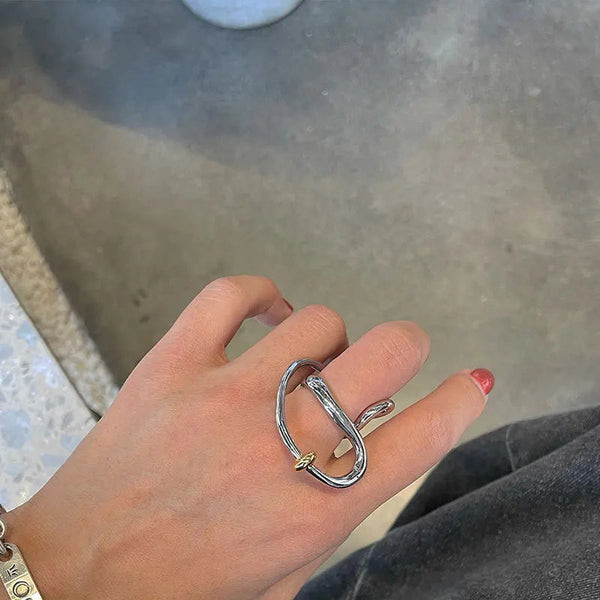 Irregular Twist Ring