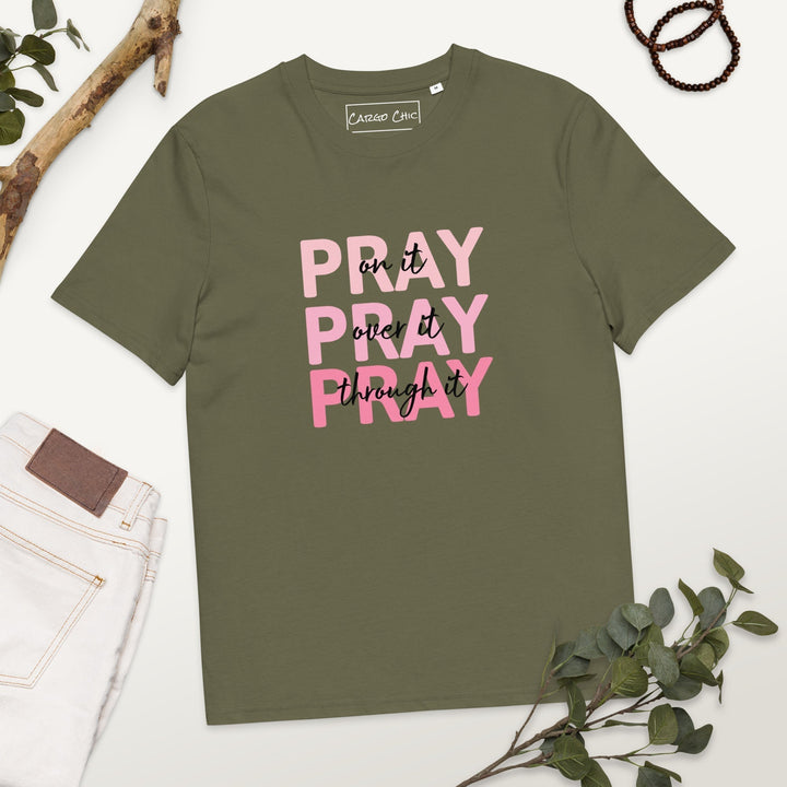 Pray On It Shirt-Cargo Chic