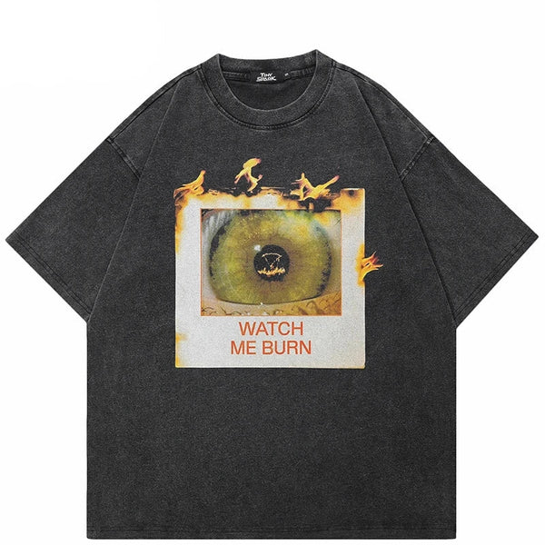 Retro Watch Me Burn Tee