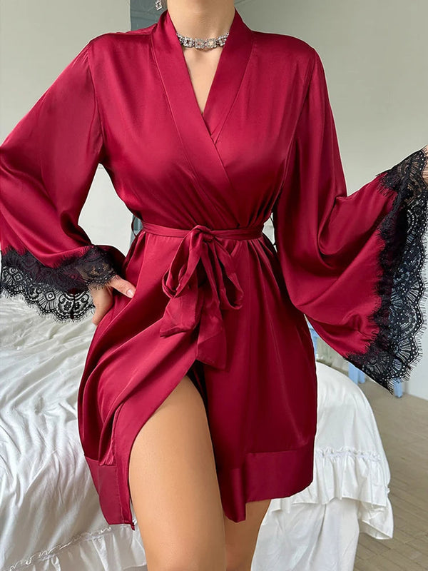 Satin Night Robe