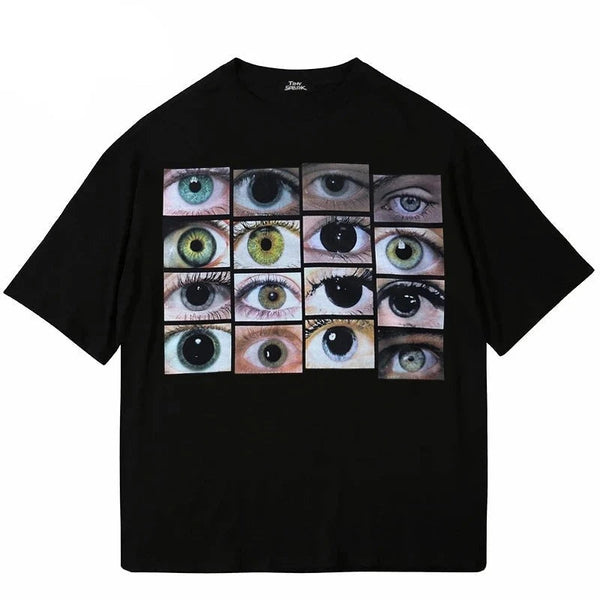 World Of Eyes Tee-Cargo Chic