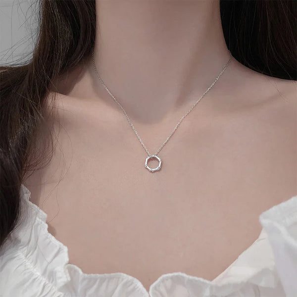 Zircon Geometry Necklace-Cargo Chic