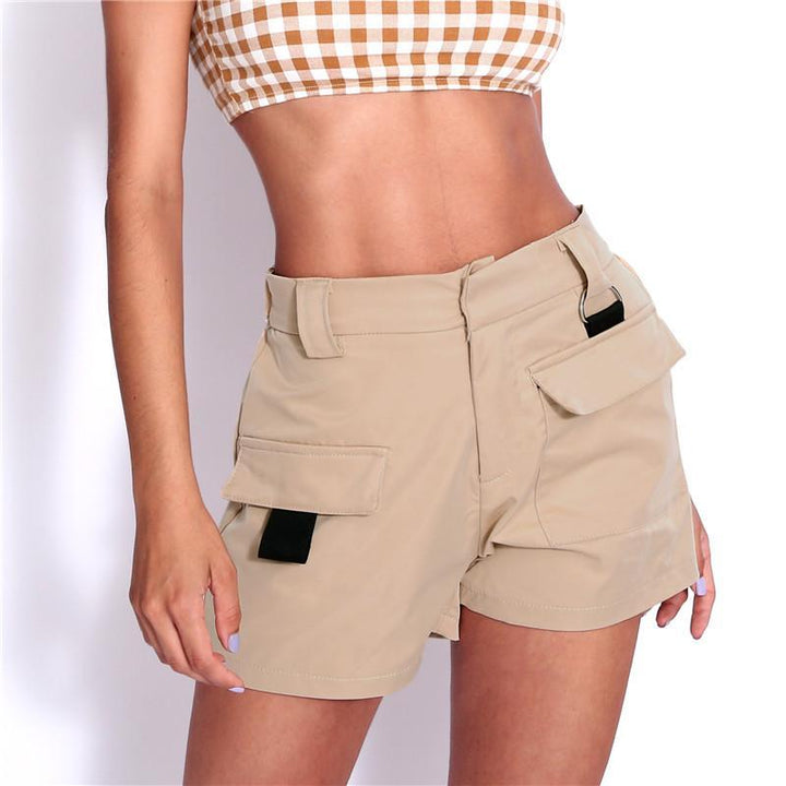 Front Pocket Cargo Shorts - Cargo Chic