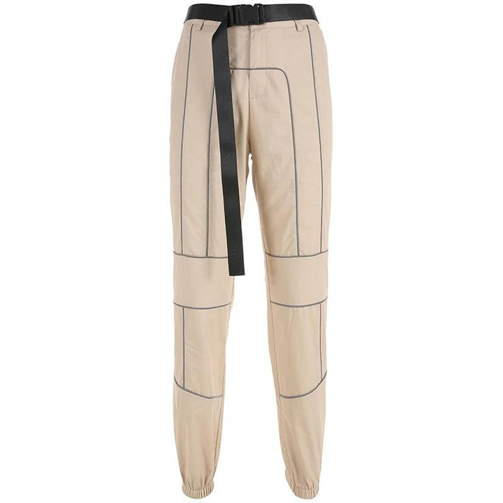 Reflective Belted Cargo Pant - Cargo Chic