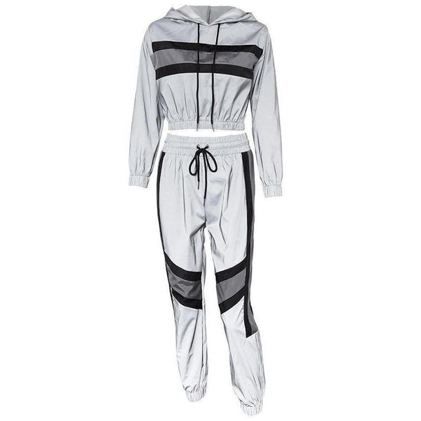 Reflective Striped Set - Cargo Chic