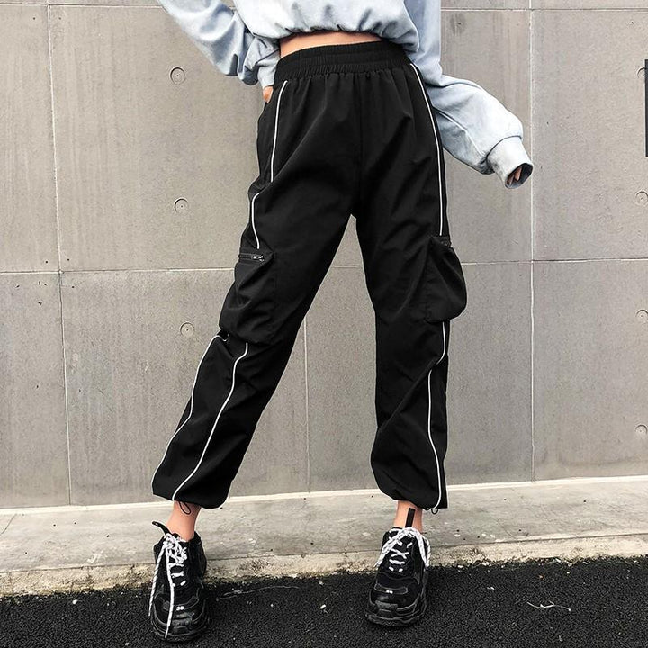 Skinny Stripes Chic Pants - Cargo Chic